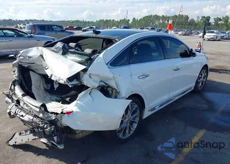 2017 Hyundai Sonata Limited 2.0T z USA, uszkodzony, nr VIN 5NPE34AB6HH467801